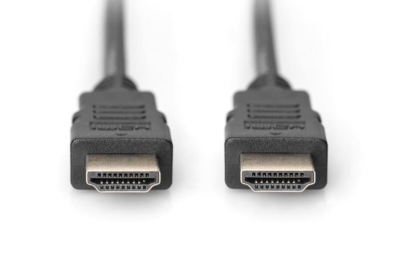 Digitus HDMI Kablo Altın Uçlu Siyah (3m) FHD