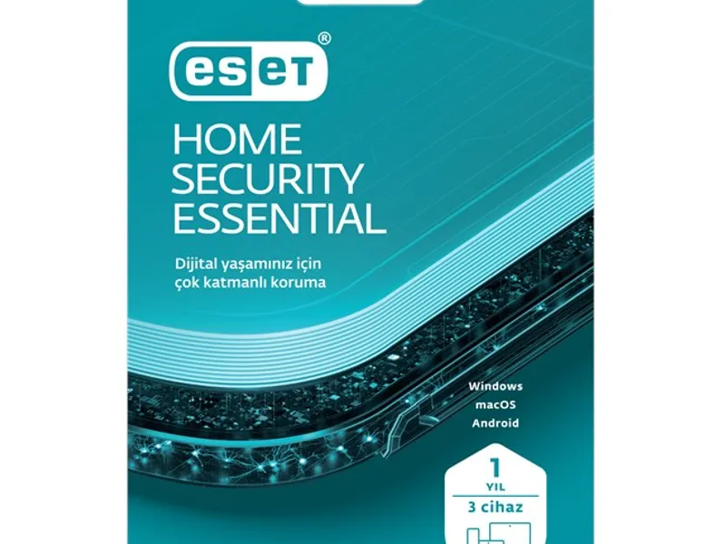 ESET Home Security Essential (3 Kull./1 Yıl Kutu)