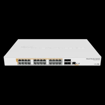 Cloud Router Switch 24 Port 500W PoE Switch 10Gbit